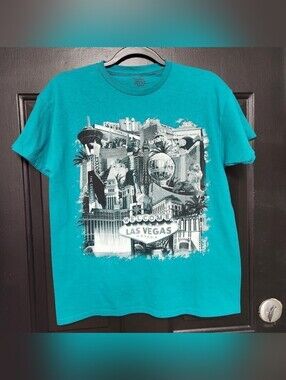 Las vegas strip cosmopolitan harrah luxor mirage wynn New york tee shirt